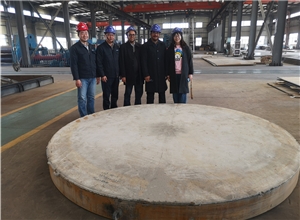 LNG接收站IFV汽化器用钛钢复合管板